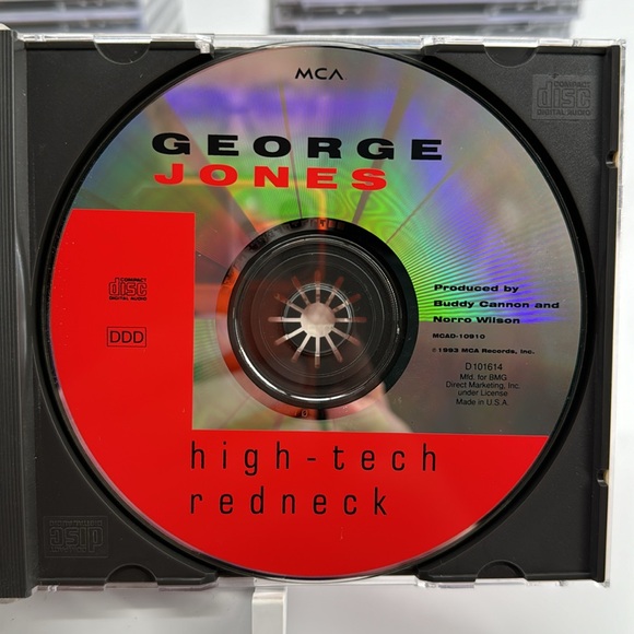 George Jones - High Tech Redneck on CD - Picture 4 of 5